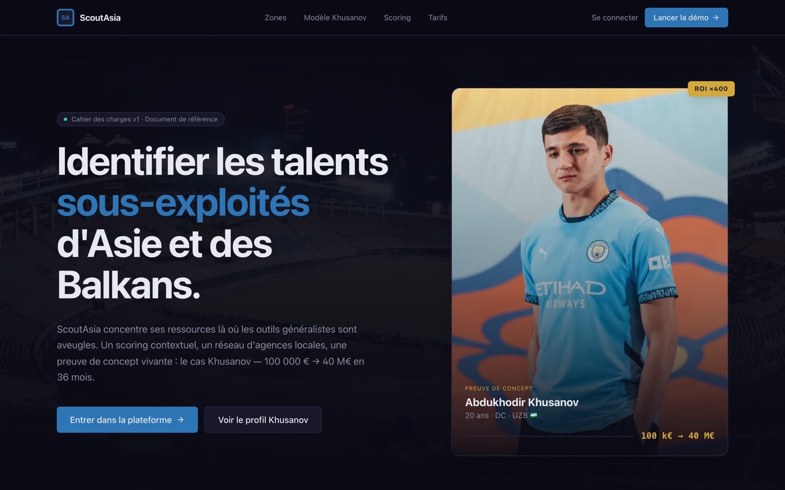 Aperçu de la première page de ScoutAsia
