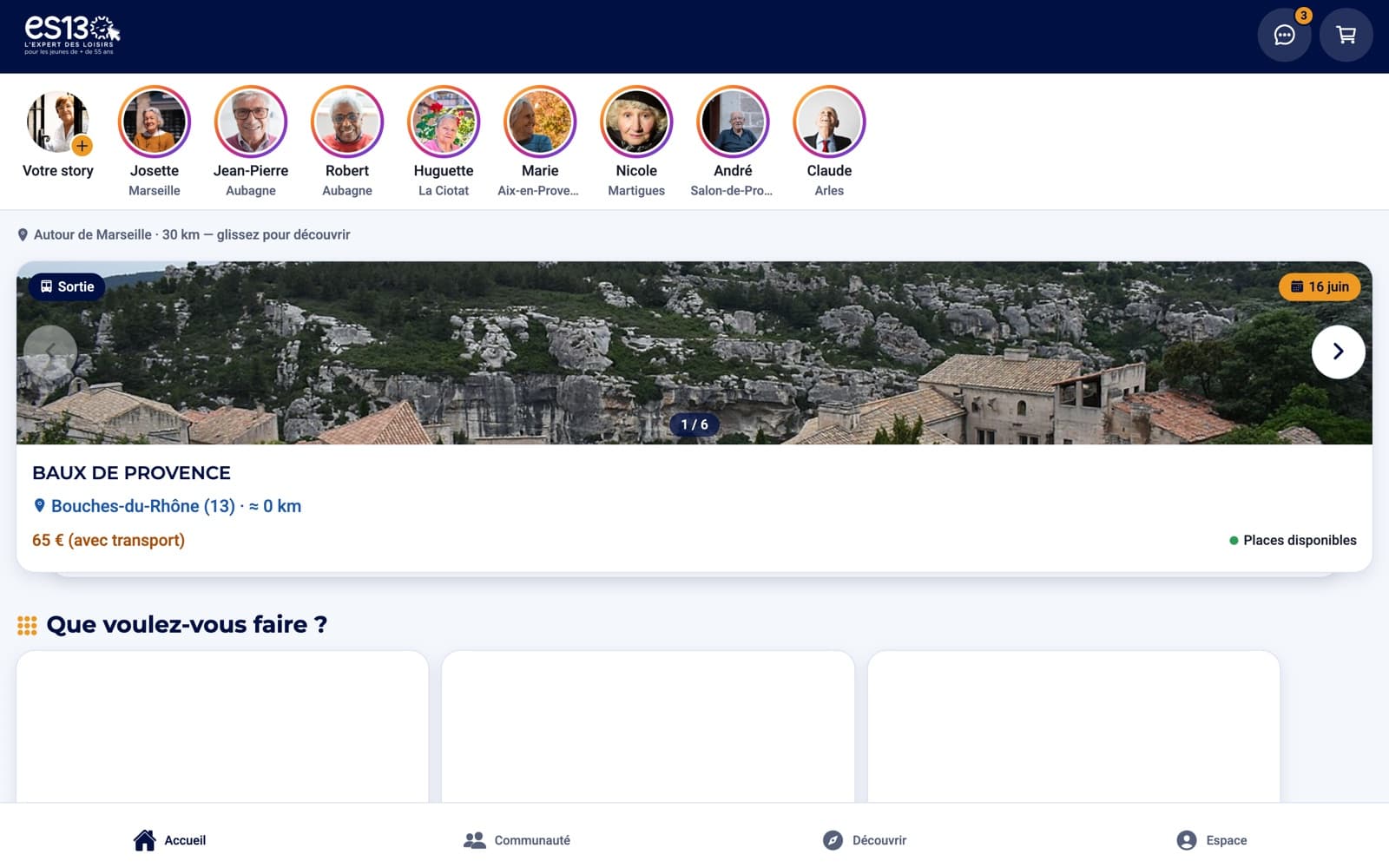 Aperçu de la première page de ES13 Loisirs