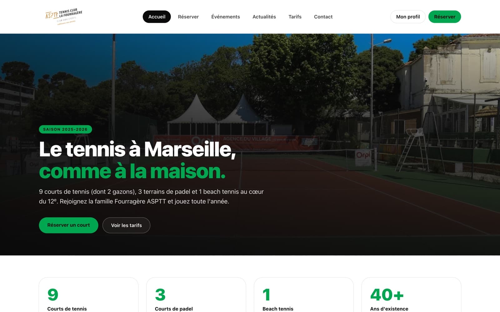 Aperçu de la première page de TC La Fourragère